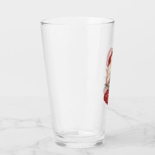 Geweldige kersttijd voor een biertje glas (Rechts)