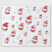 Geweldige kersttomatenpapier cadeaupapier (Vlak)