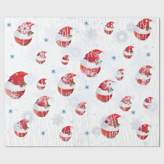 Geweldige kersttomatenpapier cadeaupapier (Vlak)