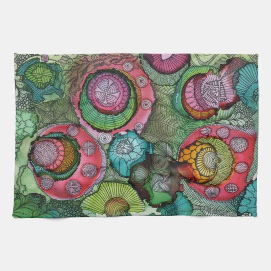 "Geweldige" keukenhanddoek (Horizontaal)