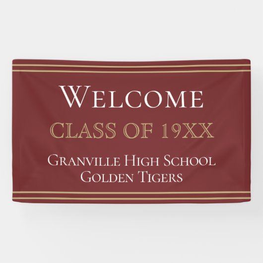 Geweldige keuze! Aangepaste reülebanner Spandoek (Horizontaal)