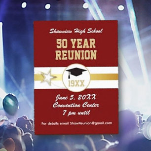 Geweldige keuze! Class Reunion Invite Briefkaart