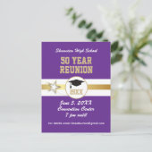 Geweldige keuze! Class Reunion Invite Briefkaart (Staand voorkant)