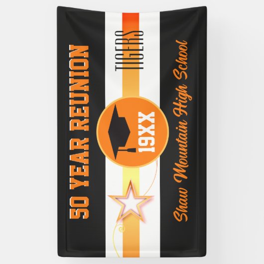 Geweldige keuze! Elk jaar klasse reunion banner (Verticaal)