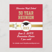 Geweldige keuze! Elk jaar Klasse Reunion Briefkaar Briefkaart (Voorkant)