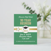 Geweldige keuze! Elk jaar Klasse Reunion Briefkaar Briefkaart (Staand voorkant)