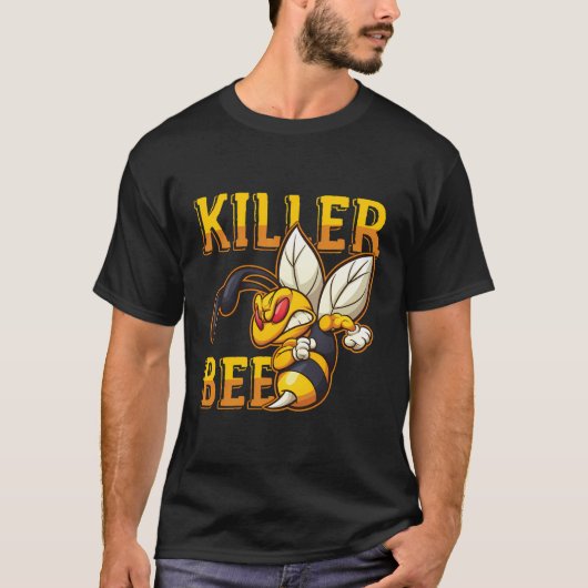 Geweldige Killer Bee Hornet Yellowjacket Honeybee T-shirt (Voorkant)
