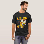 Geweldige Killer Bee Hornet Yellowjacket Honeybee T-shirt (Voorkant volledig)