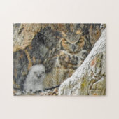 Geweldige kippen met eigenaar legpuzzel (Horizontaal)