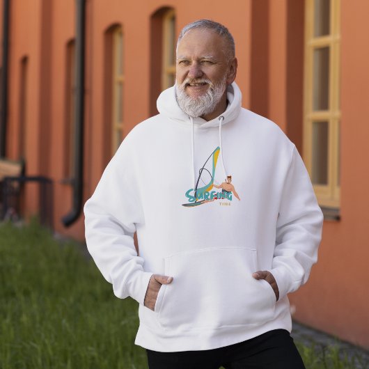 Geweldige kite surfen tijd hoodie