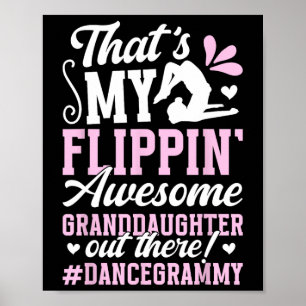 Geweldige kleindochter Dance Grammy van een danser Poster