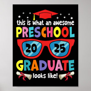 Geweldige kleuterschool Afstuderen eruit als CL 20 Poster