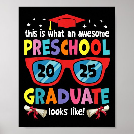 Geweldige kleuterschool Afstuderen eruit als CL 20 Poster (Voorkant)
