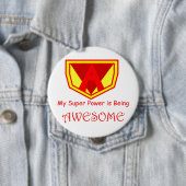 Geweldige knop ronde button 4,0 cm (In situ)