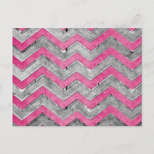 Geweldige koel chevron zigzag patroon briefkaart (Voorkant)