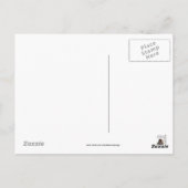 Geweldige koffie, leuk cartoon briefkaart (Achterkant)