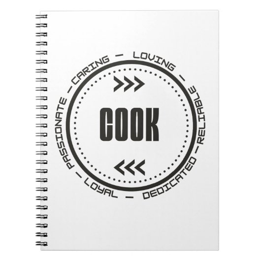 Geweldige Kok Notitieboek (Voorkant)