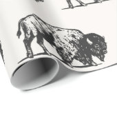 Geweldige kolenbufferpatroon cadeaupapier (Rol Hoek)