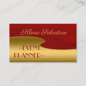 Geweldige kool Great Gold Red Visitekaartje (Voorkant)