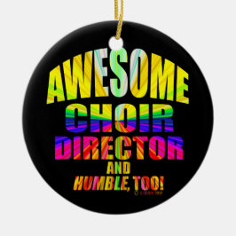 Geweldige Koordirigent Starburst Keramisch Ornament