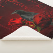 Geweldige kraai sherpa deken (3/4)