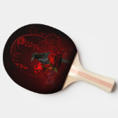 Geweldige kraai tafeltennisbatje (Zijkant)