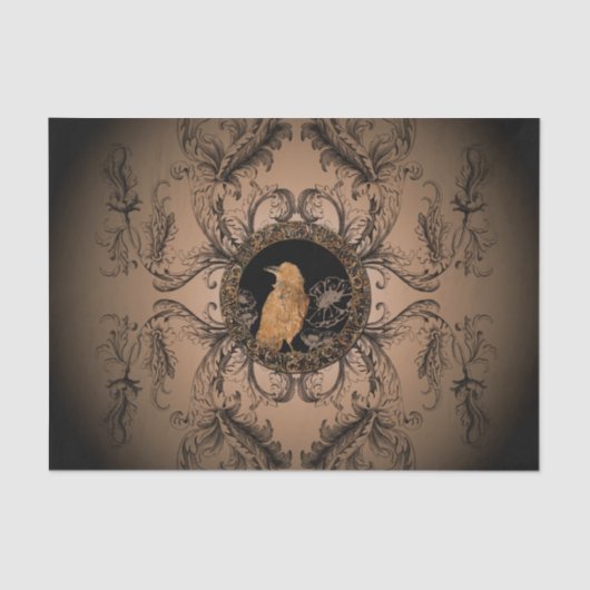 Geweldige kraai tissuepapier (Voorkant)