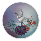 Geweldige kraan met bloemen keramische knop (Voorkant)