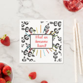 Geweldige kruisland servet (Insitu)