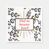 Geweldige kruisland servet (Voorkant)