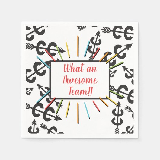 Geweldige kruisland servet (Voorkant)