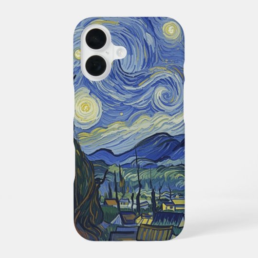 geweldige kunst iPhone 16 hoesje (Achterkant)