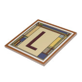 Geweldige kunsten en kunstwerken Geometrisch Initi Tegeltje (Zijkant)