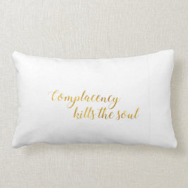 Geweldige kussen met geweldige boodschap