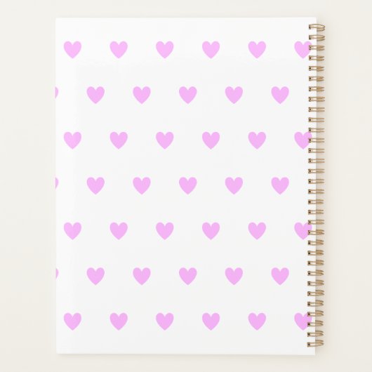 Geweldige Kutkat op wit Planner (Achterkant)