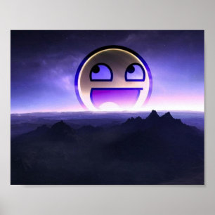 Geweldige landschap poster