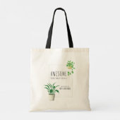 Geweldige leerkrachten Stuff House Planten Geperso Tote Bag (Achterkant)