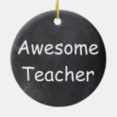 Geweldige leerlingenbord voor ontwerp-cadeauidee keramisch ornament (Achterkant)