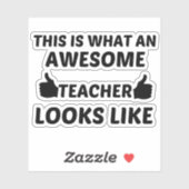 GEWELDIGE leermachine Sticker (Vel)