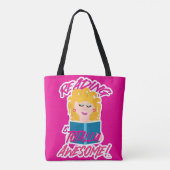 Geweldige leesboek Totally Eighties Art Tote Bag (Achterkant)