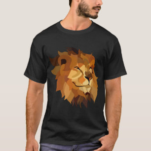 Geweldige leeuwenmannen t-shirts Unisex