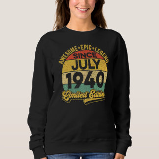 Geweldige leggende sinds juli 1940 82e verjaardag  trui