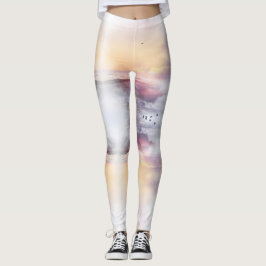 Geweldige Leggings van het Zee van de Zonnewolken 