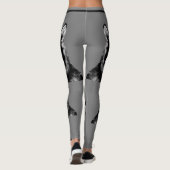 Geweldige Leggings van Siberian Husky (Achterkant)
