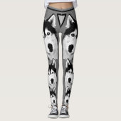 Geweldige Leggings van Siberian Husky (Voorkant)