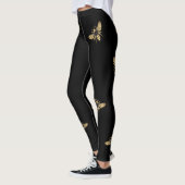 Geweldige Leggings voor zwarte en goudbijen (Links)