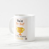 Geweldige leraar koffiemok (Voorkant links)