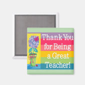 Geweldige leraar magneet (Voorkant / Achterkant)