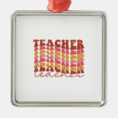 Geweldige leraar metalen ornament (Voorkant)