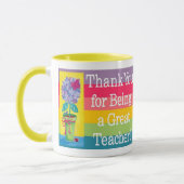 Geweldige leraar mok (Links)